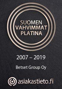 Suomen vahvimmat platina 2007 - 2019