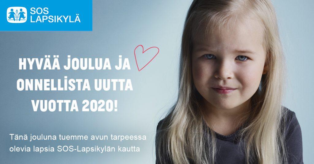 Joulukortti SOS-Lapsikylä